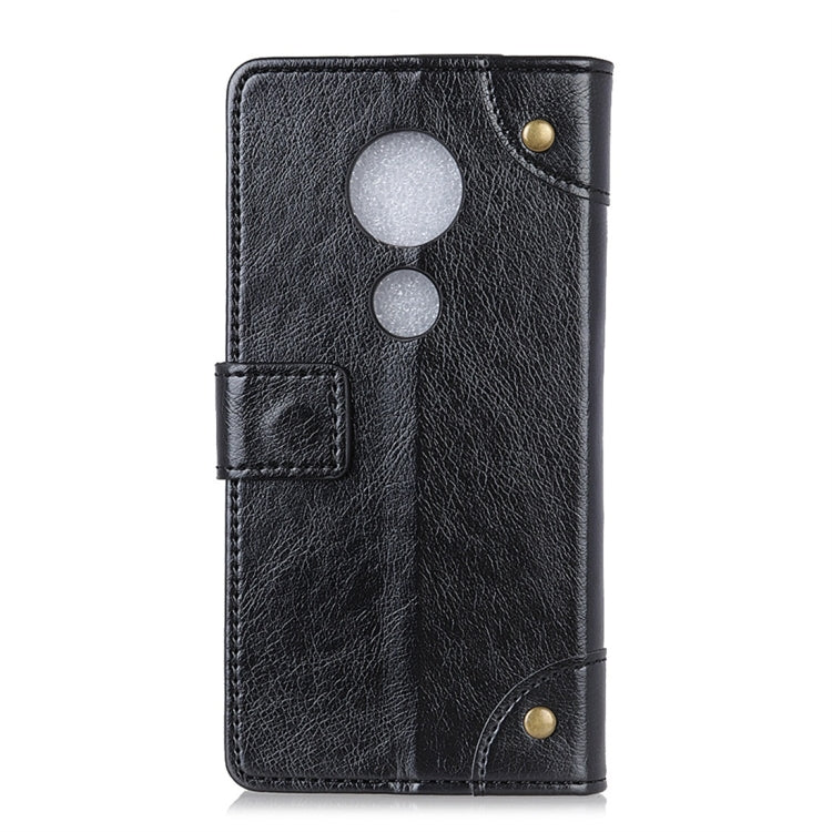 Copper Buckle Nappa Texture Horizontal Flip Leather Case with Holder & Card Slots & Wallet for Nokia 6.2 / 7.2