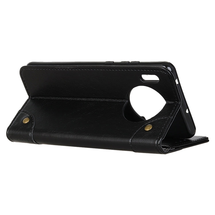 Copper Buckle Nappa Texture Horizontal Flip Leather Case with Holder & Card Slots & Wallet for Huawei Mate 30 Pro