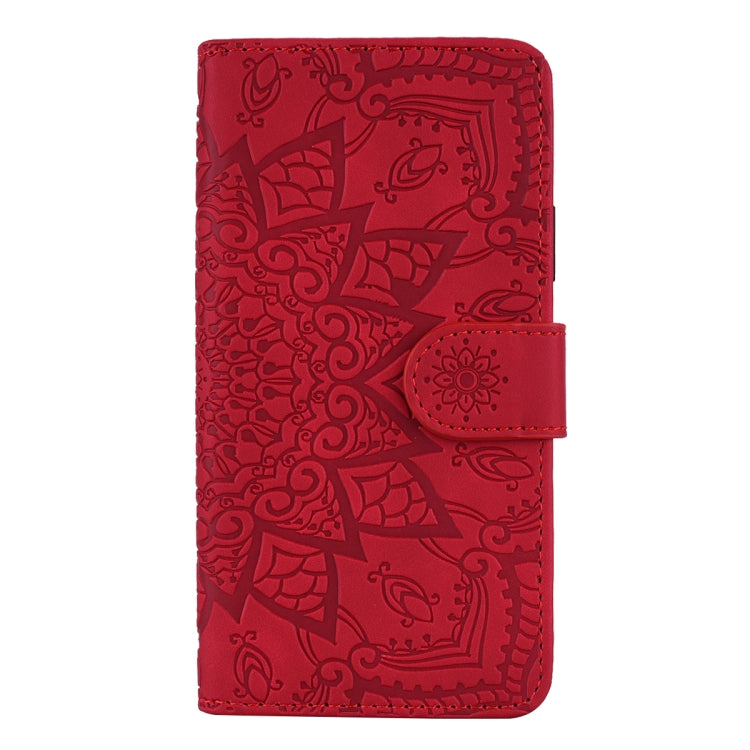 For iPhone 11 Pro Calf Pattern Double Folding Design Embossed Leather Case with Wallet & Holder & Card Slots  (5.8 inch)