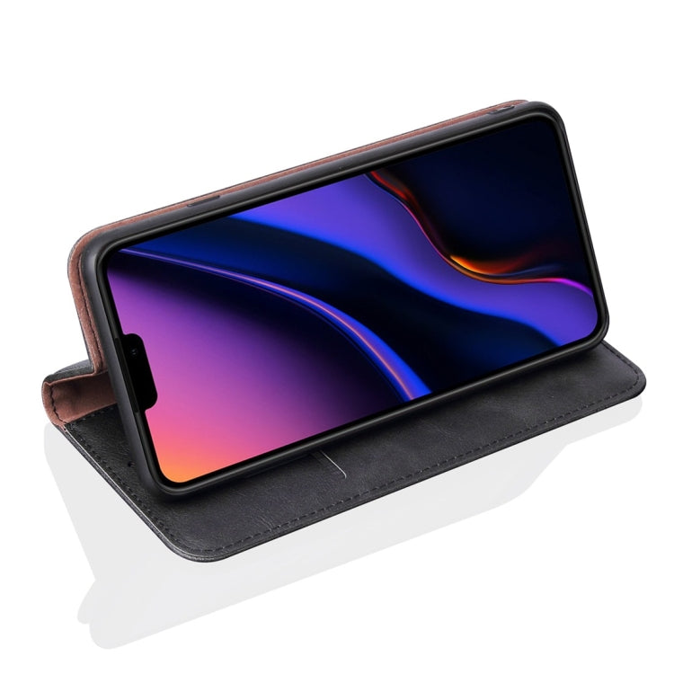 For iPhone 11 Casual Style Retro Crazy Horse Texture Horizontal Flip Leather Case with Card Slots & Holder & Wallet