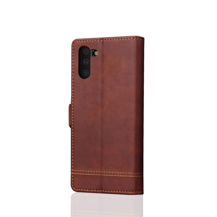 Casual Style Retro Crazy Horse Texture Horizontal Flip Leather Case with Card Slots & Holder & Wallet for Galaxy Note 10