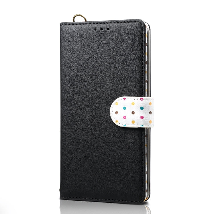 For iPhone 11 Pro Wave Point Horizontal Flip Leather Case with Card Slots & Holder & Wallet & Lanyard