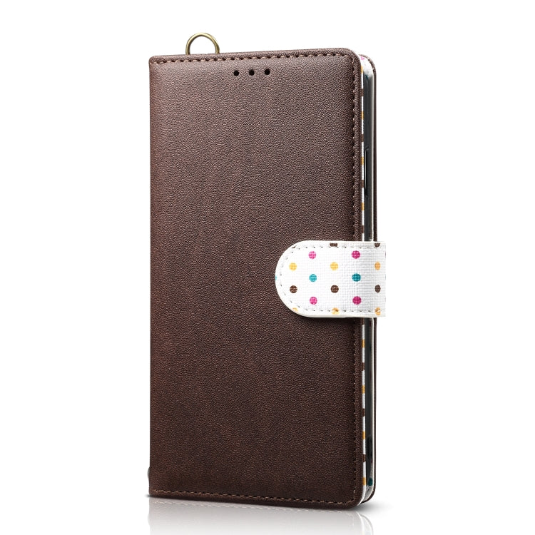 For iPhone 11 Pro Wave Point Horizontal Flip Leather Case with Card Slots & Holder & Wallet & Lanyard