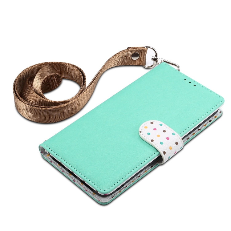 For iPhone 11 Pro Wave Point Horizontal Flip Leather Case with Card Slots & Holder & Wallet & Lanyard