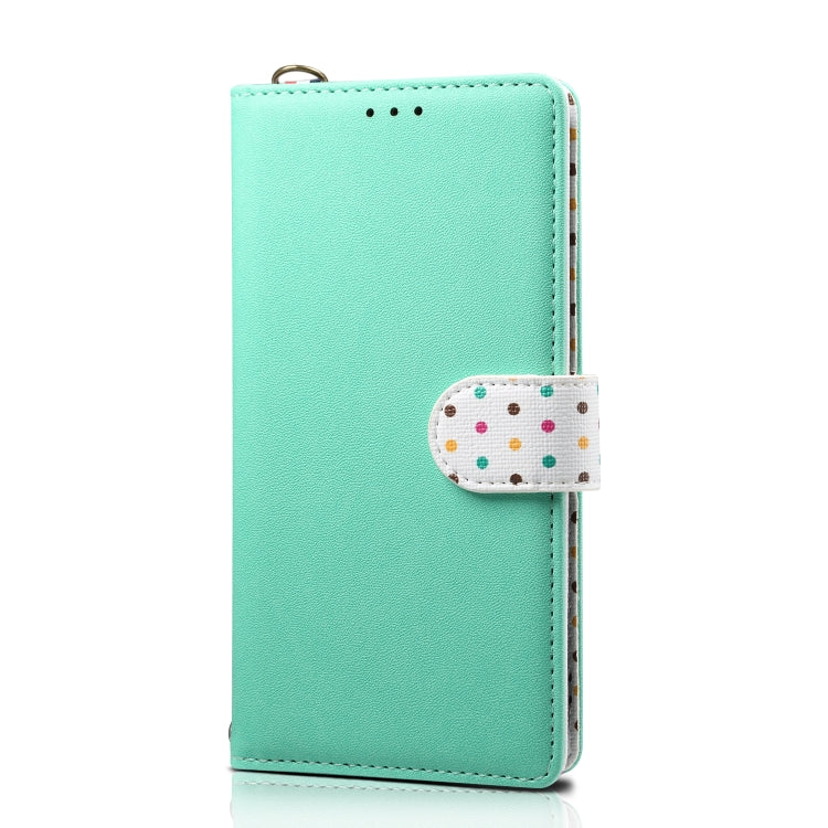 For iPhone 11 Pro Wave Point Horizontal Flip Leather Case with Card Slots & Holder & Wallet & Lanyard