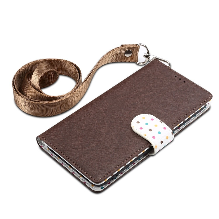 For iPhone 11 Pro Max Wave Point Horizontal Flip Leather Case with Card Slots & Holder & Wallet & Lanyard