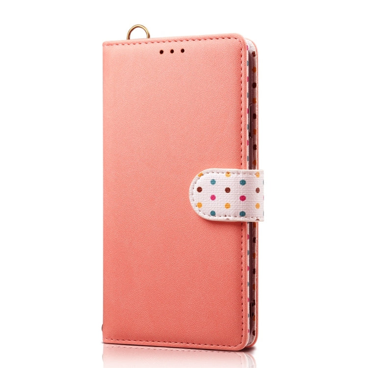 For iPhone 11 Wave Point Horizontal Flip Leather Case with Card Slots & Holder & Wallet & Lanyard
