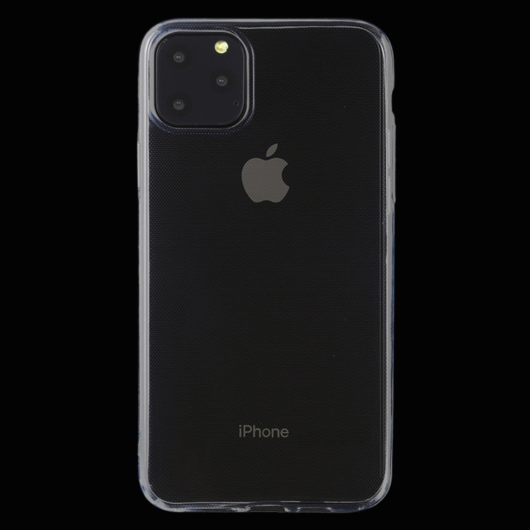 50 PCS 0.5mm Ultra-Thin Transparent TPU Protective Case for iPhone 11 Pro