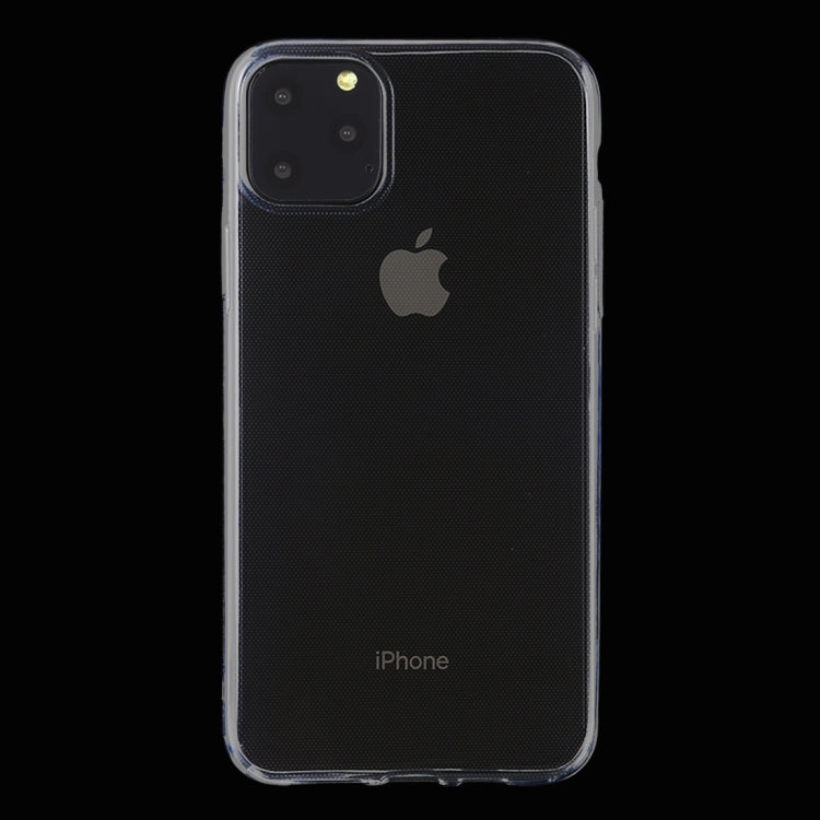 50 PCS 0.5mm Ultra-Thin Transparent TPU Protective Case for iPhone 11 Pro Max