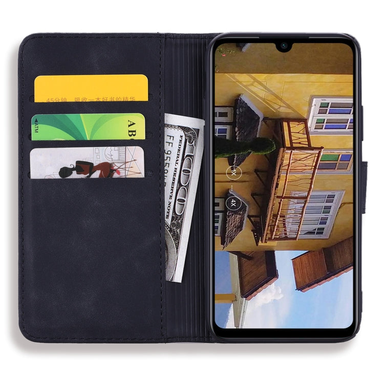 Calf Pattern Double Folding Design Embossed Leather Case with Wallet & Holder & Card Slots for Xiaomi Redmi Note 7 / Note 7 Pro