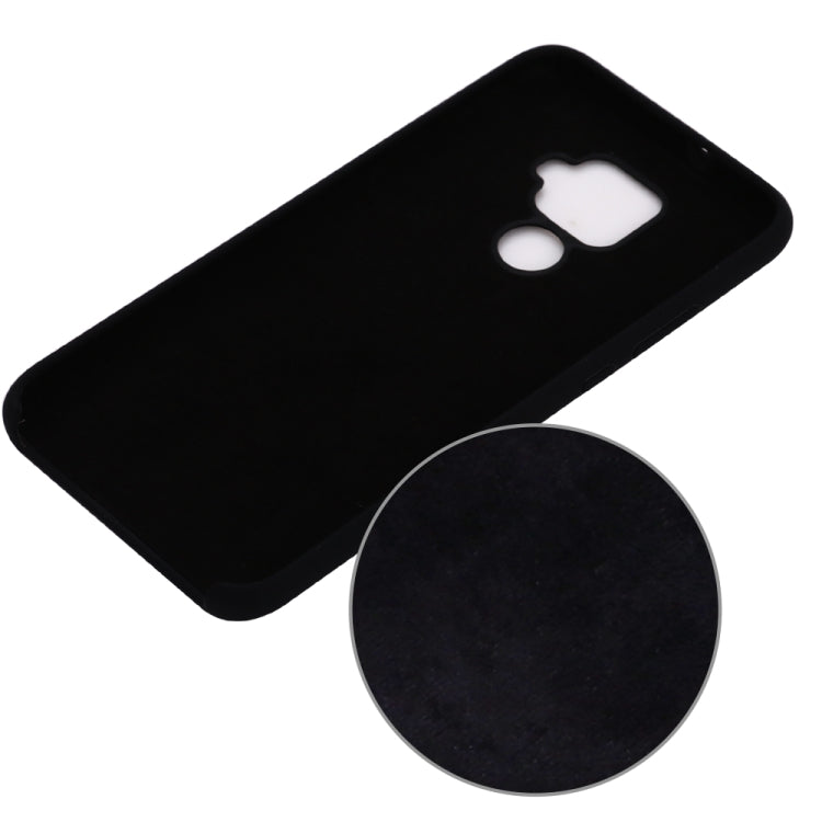 Solid Color Liquid Silicone Shockproof Coverage Case For Huawei Nova 5i Pro / Mate 30 Lite