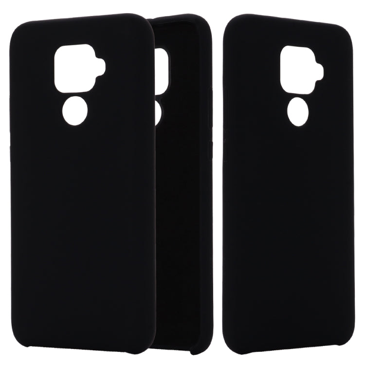 Solid Color Liquid Silicone Shockproof Coverage Case For Huawei Nova 5i Pro / Mate 30 Lite