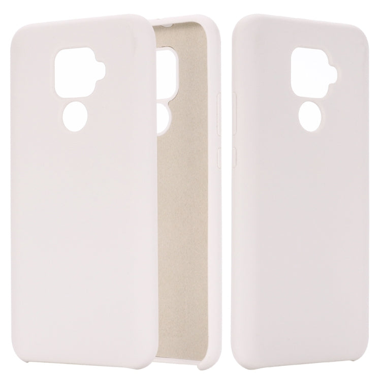 Solid Color Liquid Silicone Shockproof Coverage Case For Huawei Nova 5i Pro / Mate 30 Lite