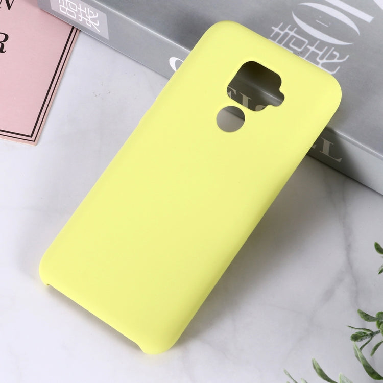 Solid Color Liquid Silicone Shockproof Coverage Case For Huawei Nova 5i Pro / Mate 30 Lite