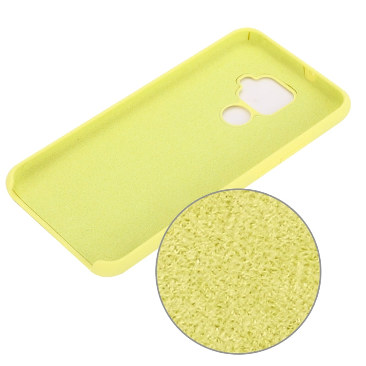 Solid Color Liquid Silicone Shockproof Coverage Case For Huawei Nova 5i Pro / Mate 30 Lite