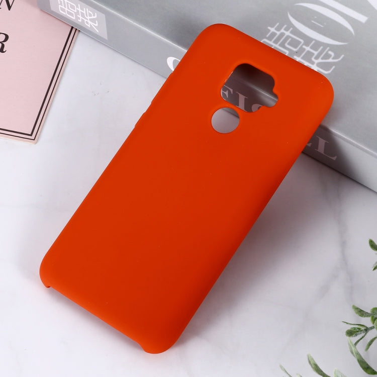 Solid Color Liquid Silicone Shockproof Coverage Case For Huawei Nova 5i Pro / Mate 30 Lite