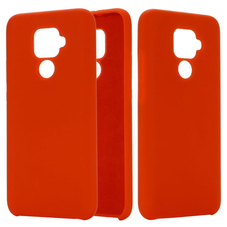 Solid Color Liquid Silicone Shockproof Coverage Case For Huawei Nova 5i Pro / Mate 30 Lite