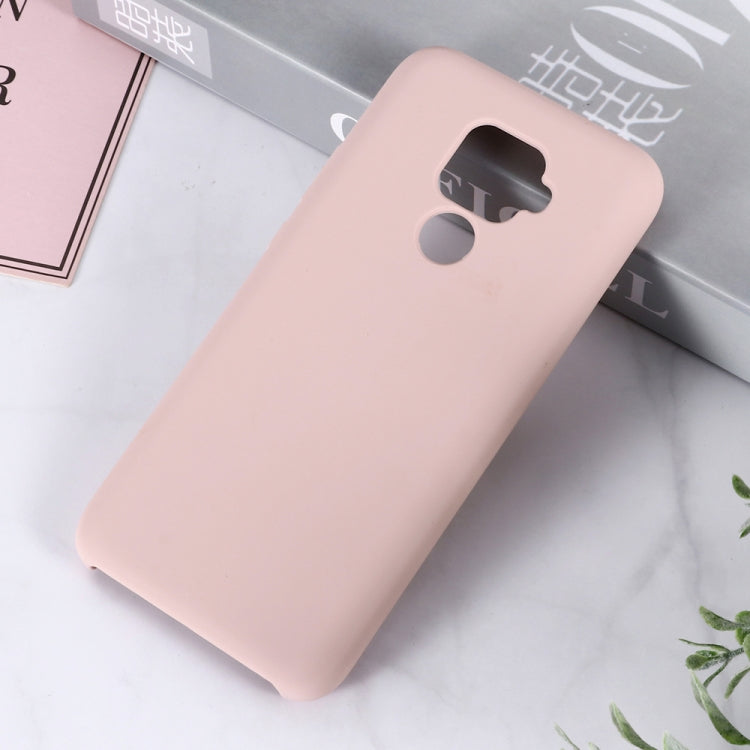 Solid Color Liquid Silicone Shockproof Coverage Case For Huawei Nova 5i Pro / Mate 30 Lite