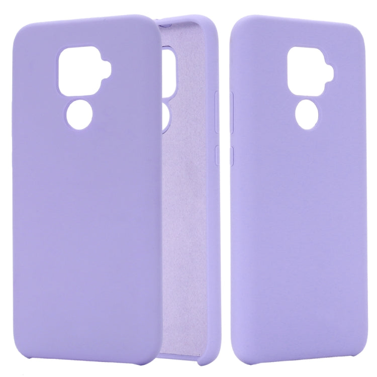 Solid Color Liquid Silicone Shockproof Coverage Case For Huawei Nova 5i Pro / Mate 30 Lite