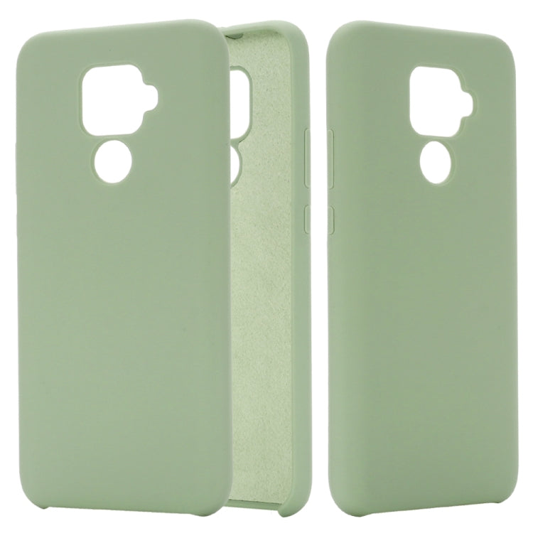 Solid Color Liquid Silicone Shockproof Coverage Case For Huawei Nova 5i Pro / Mate 30 Lite