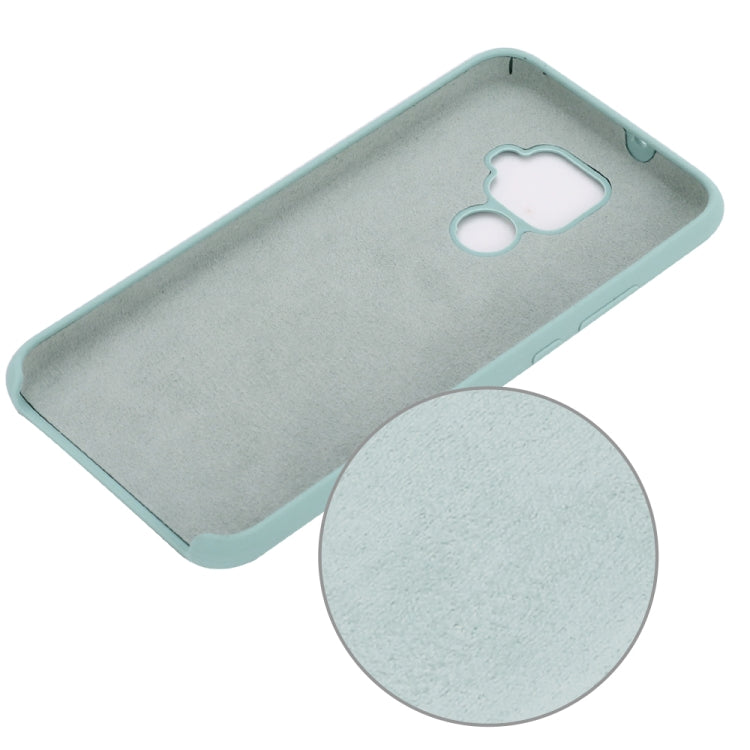 Solid Color Liquid Silicone Shockproof Coverage Case For Huawei Nova 5i Pro / Mate 30 Lite