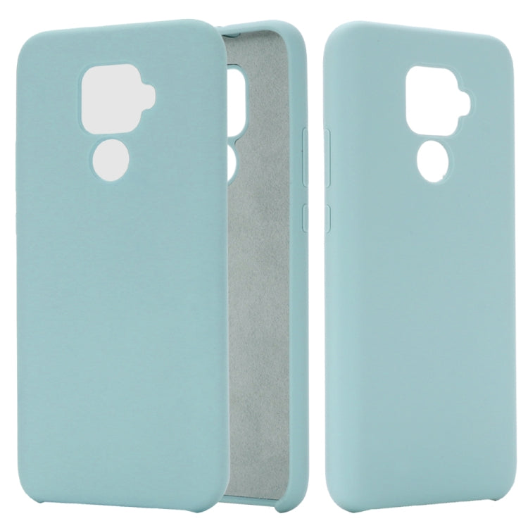 Solid Color Liquid Silicone Shockproof Coverage Case For Huawei Nova 5i Pro / Mate 30 Lite