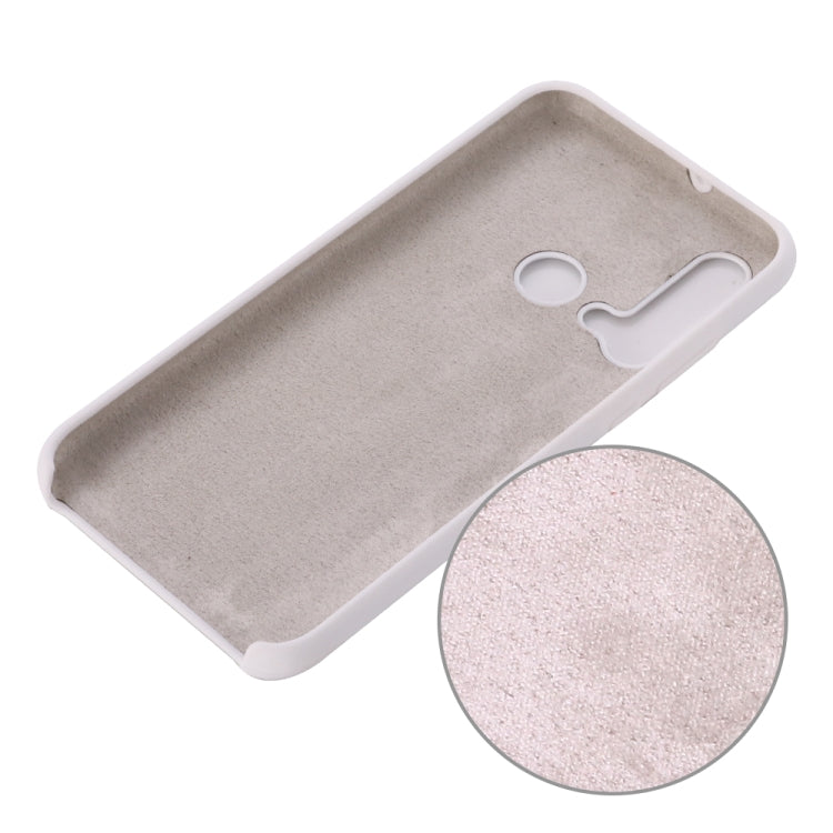 Solid Color Liquid Silicone Shockproof Coverage Case For Huawei Nova 5i