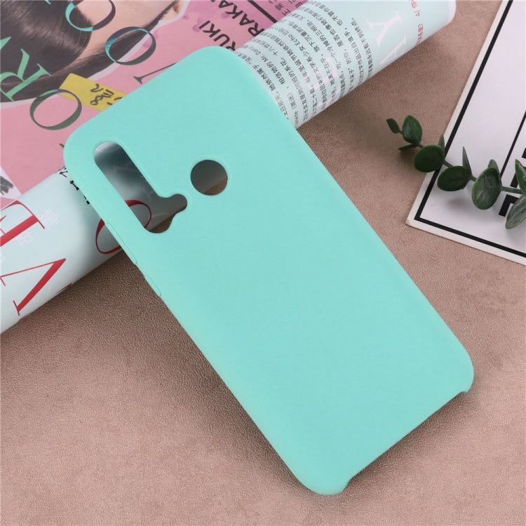Solid Color Liquid Silicone Shockproof Coverage Case For Huawei Nova 5i