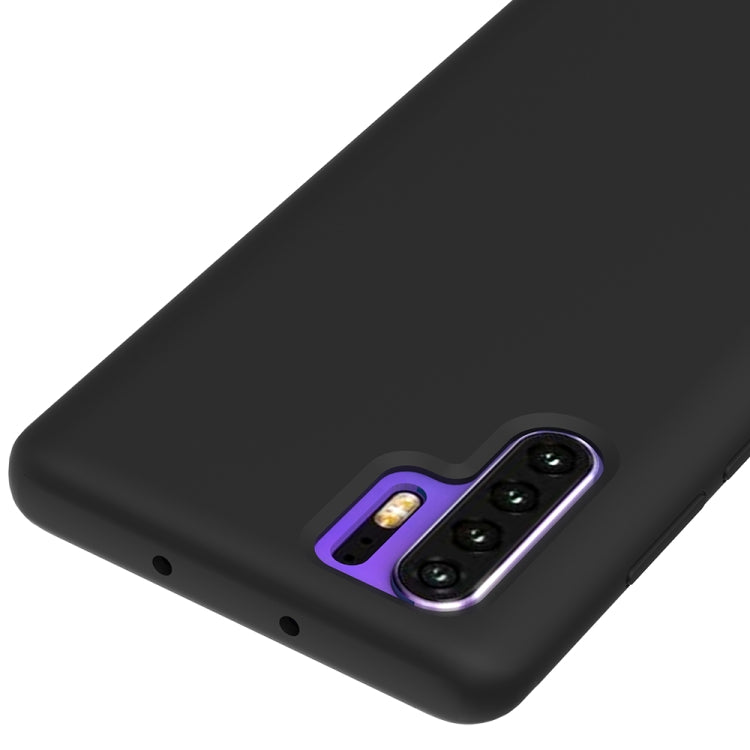 Solid Color Liquid Silicone Shockproof Coverage Case For Huawei P30 Pro