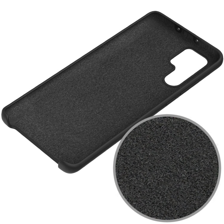 Solid Color Liquid Silicone Shockproof Coverage Case For Huawei P30 Pro