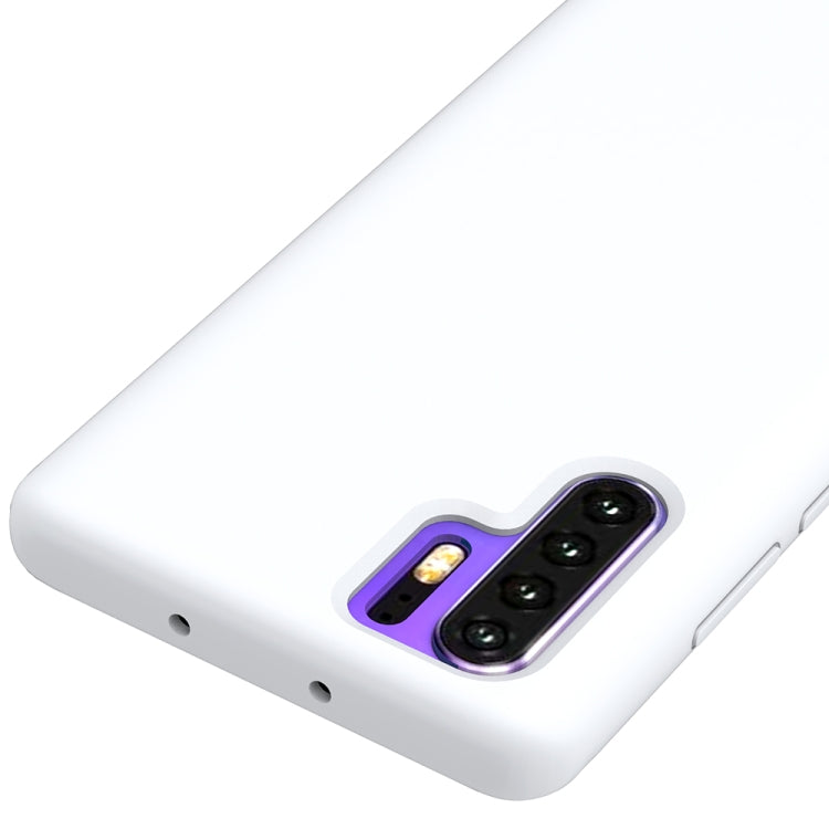 Solid Color Liquid Silicone Shockproof Coverage Case For Huawei P30 Pro