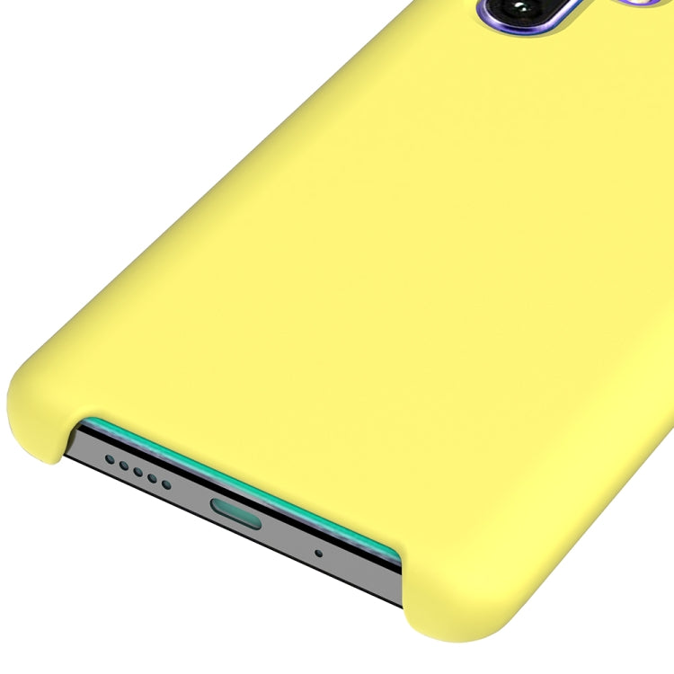 Solid Color Liquid Silicone Shockproof Coverage Case For Huawei P30 Pro