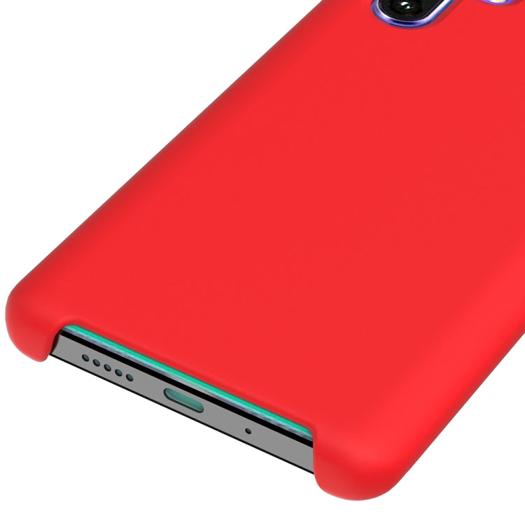 Solid Color Liquid Silicone Shockproof Coverage Case For Huawei P30 Pro