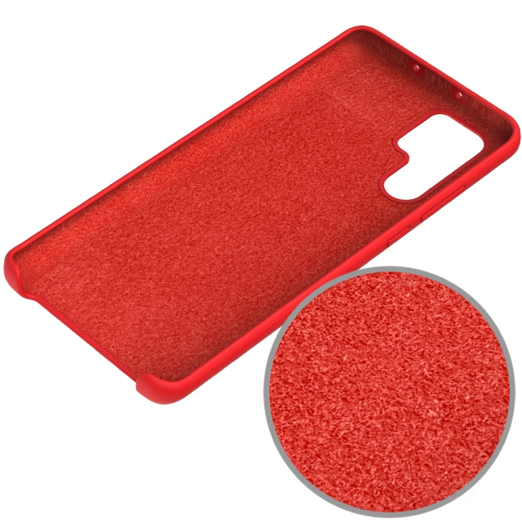 Solid Color Liquid Silicone Shockproof Coverage Case For Huawei P30 Pro