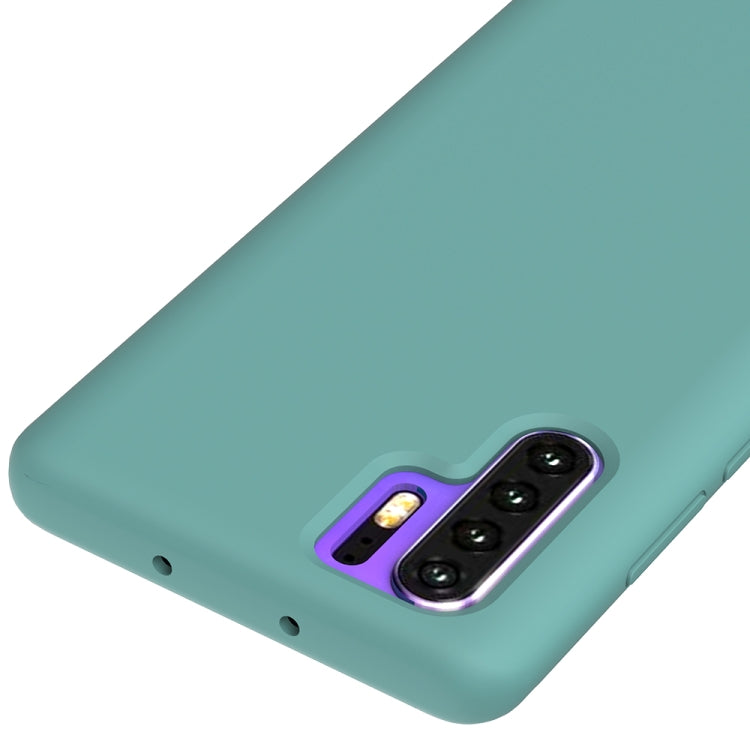 Solid Color Liquid Silicone Shockproof Coverage Case For Huawei P30 Pro