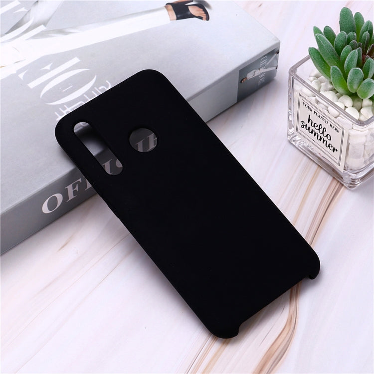 Solid Color Liquid Silicone Shockproof Coverage Case For Huawei P Smart Z