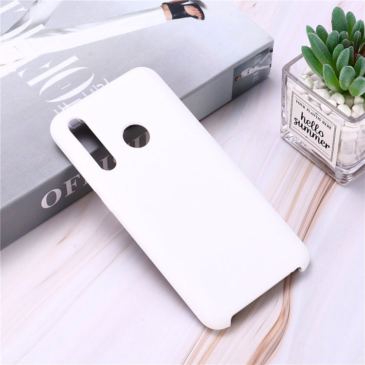Solid Color Liquid Silicone Shockproof Coverage Case For Huawei P Smart Z