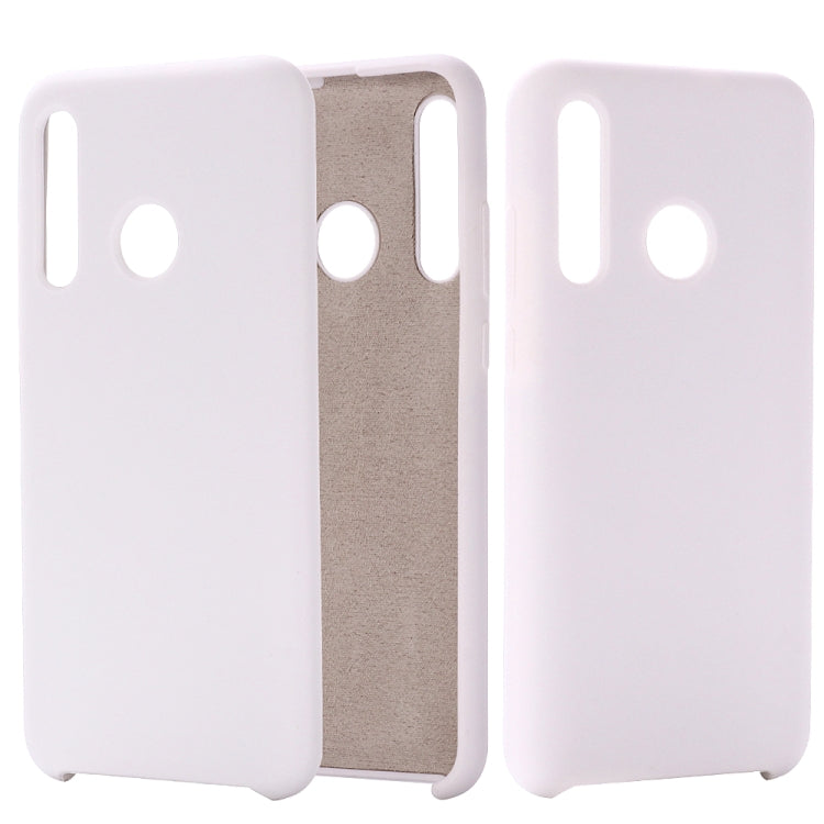 Solid Color Liquid Silicone Shockproof Coverage Case For Huawei P Smart Z