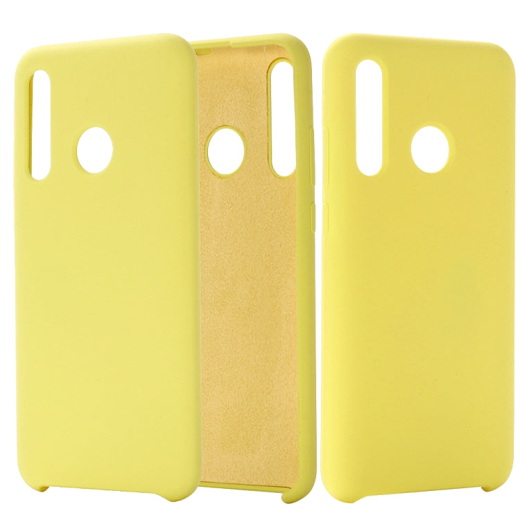 Solid Color Liquid Silicone Shockproof Coverage Case For Huawei P Smart Z