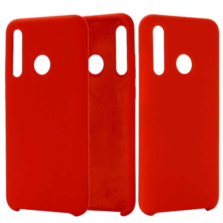 Solid Color Liquid Silicone Shockproof Coverage Case For Huawei P Smart Z