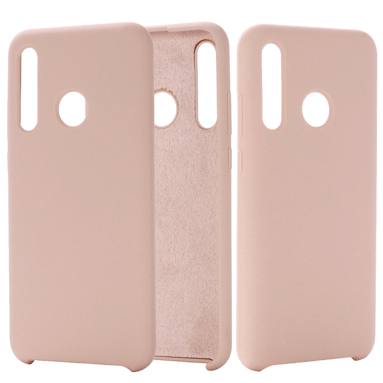 Solid Color Liquid Silicone Shockproof Coverage Case For Huawei P Smart Z