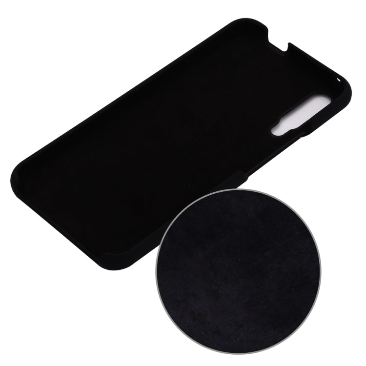 Solid Color Liquid Silicone Shockproof Coverage Case For Huawei Honor 9X & 9X Pro