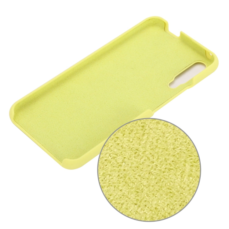 Solid Color Liquid Silicone Shockproof Coverage Case For Huawei Honor 9X & 9X Pro