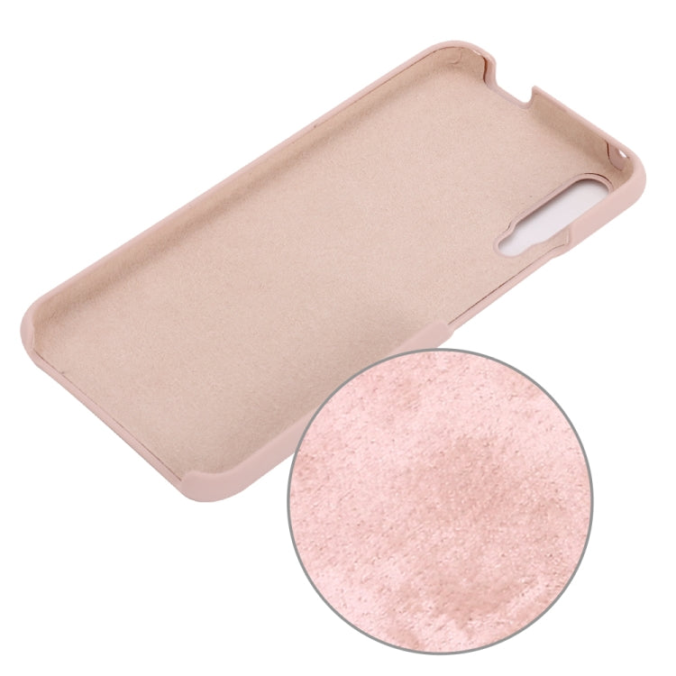 Solid Color Liquid Silicone Shockproof Coverage Case For Huawei Honor 9X & 9X Pro