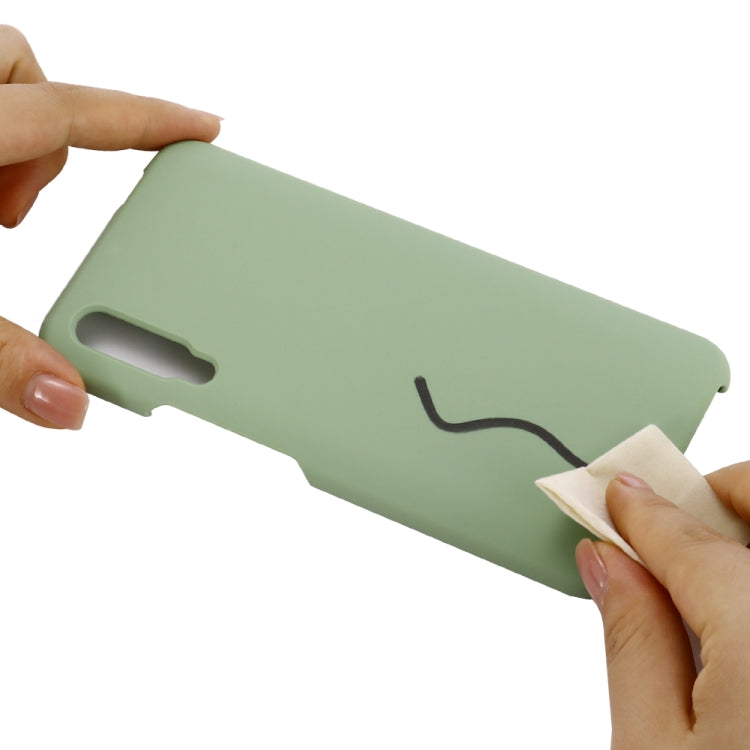 Solid Color Liquid Silicone Shockproof Coverage Case For Huawei Honor 9X & 9X Pro