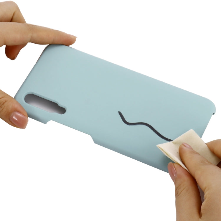 Solid Color Liquid Silicone Shockproof Coverage Case For Huawei Honor 9X & 9X Pro