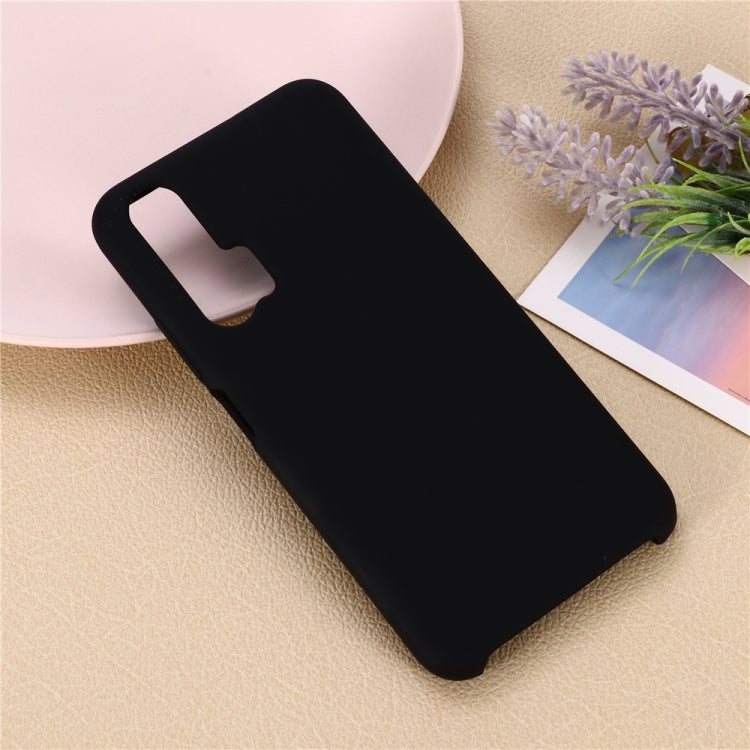 Solid Color Liquid Silicone Shockproof Coverage Case For Huawei Honor 20 Pro