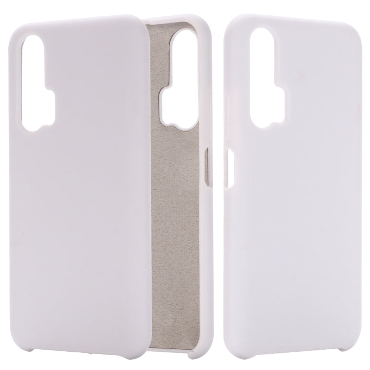 Solid Color Liquid Silicone Shockproof Coverage Case For Huawei Honor 20 Pro