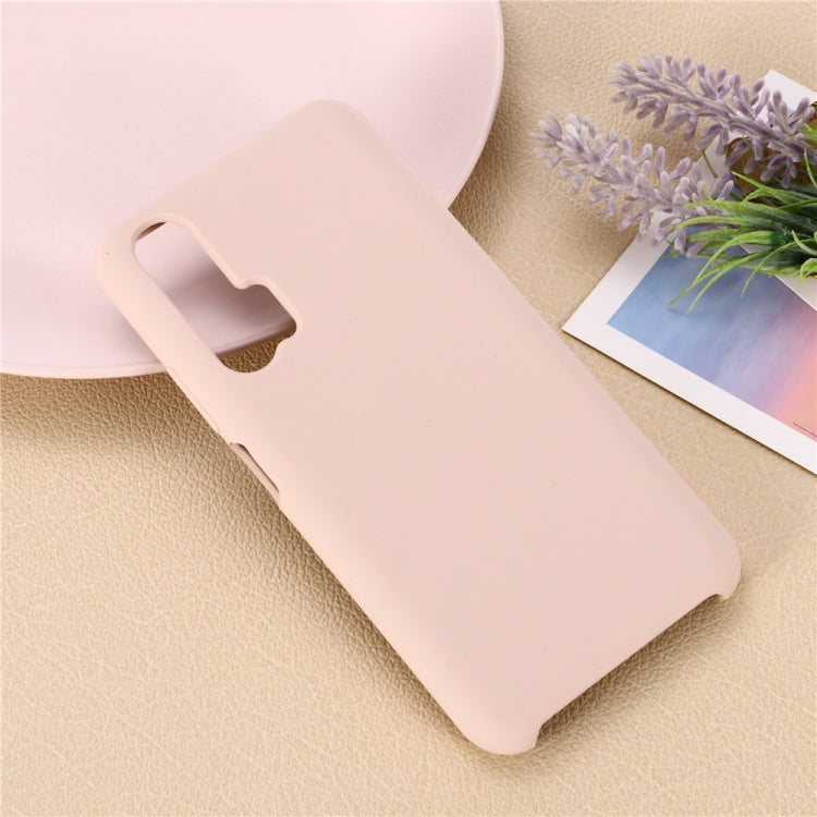 Solid Color Liquid Silicone Shockproof Coverage Case For Huawei Honor 20 Pro