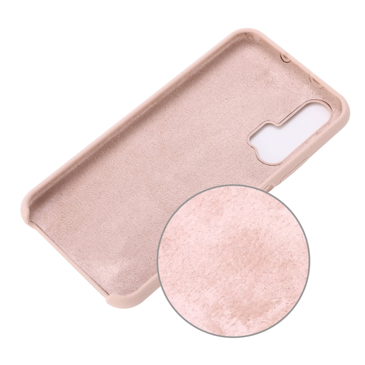 Solid Color Liquid Silicone Shockproof Coverage Case For Huawei Honor 20 Pro